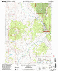 Mad Creek Colorado Historical topographic map, 1:24000 scale, 7.5 X 7.5 Minute, Year 2000