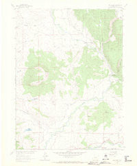 Mad Creek Colorado Historical topographic map, 1:24000 scale, 7.5 X 7.5 Minute, Year 1962