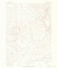 Mad Creek Colorado Historical topographic map, 1:24000 scale, 7.5 X 7.5 Minute, Year 1962