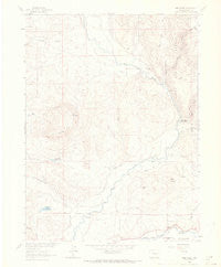 Mad Creek Colorado Historical topographic map, 1:24000 scale, 7.5 X 7.5 Minute, Year 1962