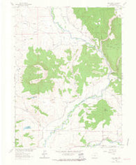 Mad Creek Colorado Historical topographic map, 1:24000 scale, 7.5 X 7.5 Minute, Year 1962