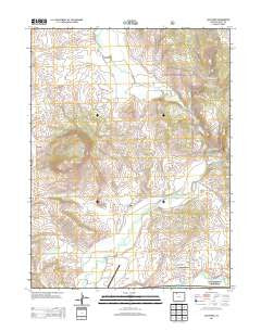 Mad Creek Colorado Historical topographic map, 1:24000 scale, 7.5 X 7.5 Minute, Year 2013