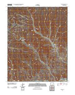 Madrid Colorado Historical topographic map, 1:24000 scale, 7.5 X 7.5 Minute, Year 2010