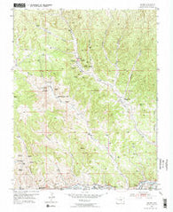 Madrid Colorado Historical topographic map, 1:24000 scale, 7.5 X 7.5 Minute, Year 1951