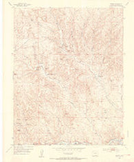 Madrid Colorado Historical topographic map, 1:24000 scale, 7.5 X 7.5 Minute, Year 1951