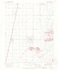Manassa Colorado Historical topographic map, 1:24000 scale, 7.5 X 7.5 Minute, Year 1967