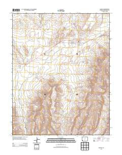 Mancos Colorado Historical topographic map, 1:24000 scale, 7.5 X 7.5 Minute, Year 2013