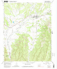 Mancos Colorado Historical topographic map, 1:24000 scale, 7.5 X 7.5 Minute, Year 1965