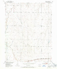 Manila Colorado Historical topographic map, 1:24000 scale, 7.5 X 7.5 Minute, Year 1951