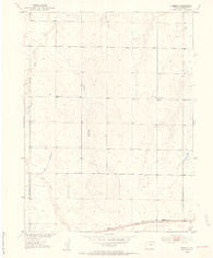 Manila Colorado Historical topographic map, 1:24000 scale, 7.5 X 7.5 Minute, Year 1951