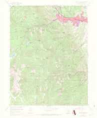 Manitou Springs Colorado Historical topographic map, 1:24000 scale, 7.5 X 7.5 Minute, Year 1961