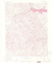 Manitou Springs Colorado Historical topographic map, 1:24000 scale, 7.5 X 7.5 Minute, Year 1961