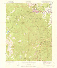 Manitou Springs Colorado Historical topographic map, 1:24000 scale, 7.5 X 7.5 Minute, Year 1948