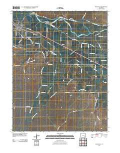 Manzanola Colorado Historical topographic map, 1:24000 scale, 7.5 X 7.5 Minute, Year 2010