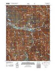 Marble Colorado Historical topographic map, 1:24000 scale, 7.5 X 7.5 Minute, Year 2011