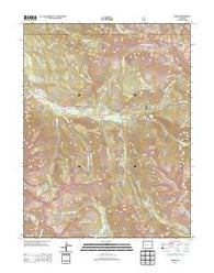 Marble Colorado Historical topographic map, 1:24000 scale, 7.5 X 7.5 Minute, Year 2013