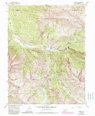 Marble Colorado Historical topographic map, 1:24000 scale, 7.5 X 7.5 Minute, Year 1960