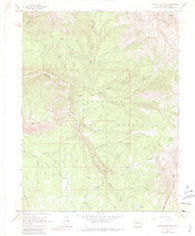 Marcellina Mountain Colorado Historical topographic map, 1:24000 scale, 7.5 X 7.5 Minute, Year 1961