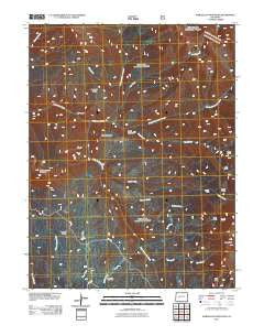 Marcellina Mountain Colorado Historical topographic map, 1:24000 scale, 7.5 X 7.5 Minute, Year 2011