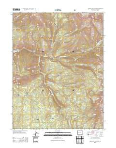 Marcellina Mountain Colorado Historical topographic map, 1:24000 scale, 7.5 X 7.5 Minute, Year 2013