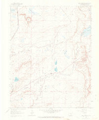 Maria Reservoir Colorado Historical topographic map, 1:24000 scale, 7.5 X 7.5 Minute, Year 1963