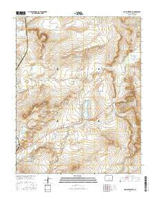 Maria Reservoir Colorado Current topographic map, 1:24000 scale, 7.5 X 7.5 Minute, Year 2016