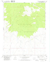 Mariano Wash East Colorado Historical topographic map, 1:24000 scale, 7.5 X 7.5 Minute, Year 1979