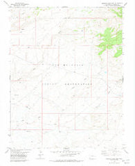 Mariano Wash West Colorado Historical topographic map, 1:24000 scale, 7.5 X 7.5 Minute, Year 1979
