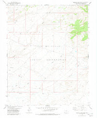 Mariano Wash West Colorado Historical topographic map, 1:24000 scale, 7.5 X 7.5 Minute, Year 1979