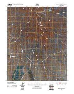 Mariano Wash East Colorado Historical topographic map, 1:24000 scale, 7.5 X 7.5 Minute, Year 2010