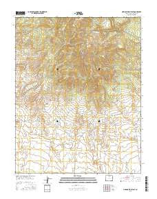 Mariano Wash East Colorado Current topographic map, 1:24000 scale, 7.5 X 7.5 Minute, Year 2016