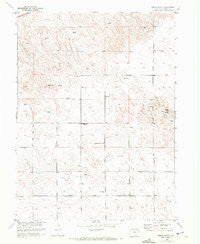 Marks Butte Colorado Historical topographic map, 1:24000 scale, 7.5 X 7.5 Minute, Year 1952