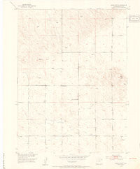 Marks Butte Colorado Historical topographic map, 1:24000 scale, 7.5 X 7.5 Minute, Year 1952