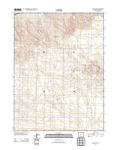 Marks Butte Colorado Historical topographic map, 1:24000 scale, 7.5 X 7.5 Minute, Year 2013