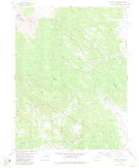 Marmot Peak Colorado Historical topographic map, 1:24000 scale, 7.5 X 7.5 Minute, Year 1982