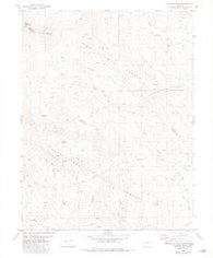 Marmot Peak Colorado Historical topographic map, 1:24000 scale, 7.5 X 7.5 Minute, Year 1982
