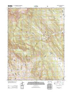 Marmot Peak Colorado Historical topographic map, 1:24000 scale, 7.5 X 7.5 Minute, Year 2013