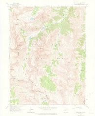 Maroon Bells Colorado Historical topographic map, 1:24000 scale, 7.5 X 7.5 Minute, Year 1960