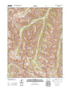 Maroon Bells Colorado Historical topographic map, 1:24000 scale, 7.5 X 7.5 Minute, Year 2013