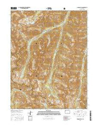 Maroon Bells Colorado Current topographic map, 1:24000 scale, 7.5 X 7.5 Minute, Year 2016