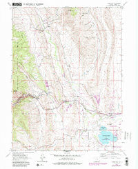 Masonville Colorado Historical topographic map, 1:24000 scale, 7.5 X 7.5 Minute, Year 1962