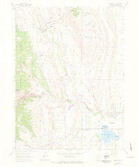 Masonville Colorado Historical topographic map, 1:24000 scale, 7.5 X 7.5 Minute, Year 1962