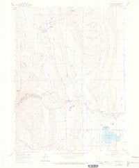 Masonville Colorado Historical topographic map, 1:24000 scale, 7.5 X 7.5 Minute, Year 1961