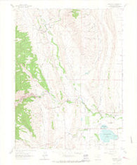 Masonville Colorado Historical topographic map, 1:24000 scale, 7.5 X 7.5 Minute, Year 1962
