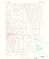 Masonville Colorado Historical topographic map, 1:24000 scale, 7.5 X 7.5 Minute, Year 1962