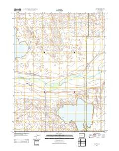 Masters Colorado Historical topographic map, 1:24000 scale, 7.5 X 7.5 Minute, Year 2013