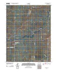 Matheson Colorado Historical topographic map, 1:24000 scale, 7.5 X 7.5 Minute, Year 2010