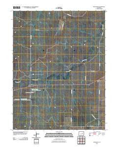 Matheson Colorado Historical topographic map, 1:24000 scale, 7.5 X 7.5 Minute, Year 2010