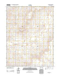 Matheson Colorado Historical topographic map, 1:24000 scale, 7.5 X 7.5 Minute, Year 2013