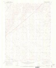 Matheson NE Colorado Historical topographic map, 1:24000 scale, 7.5 X 7.5 Minute, Year 1970